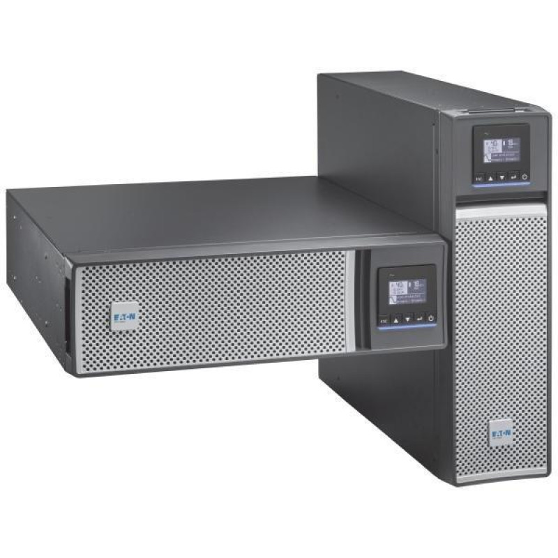 Eaton Джерело безперебійного живлення 5PX G2, 3000VA/3000W, RT3U, LCD, USB, RS232, 8xC13, 2xC19 (5PX3000IRT3UG2)