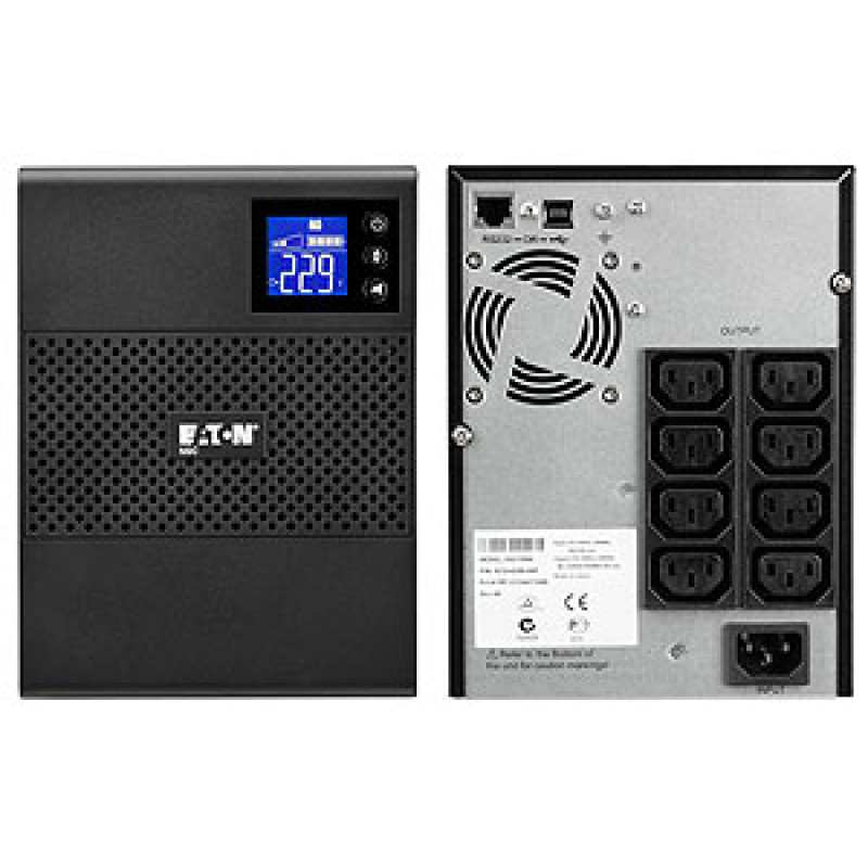 Eaton Джерело безперебійного живлення 5SC, 1500VA/1050W, LCD, USB, RS232, 8xC13 (5SC1500i)