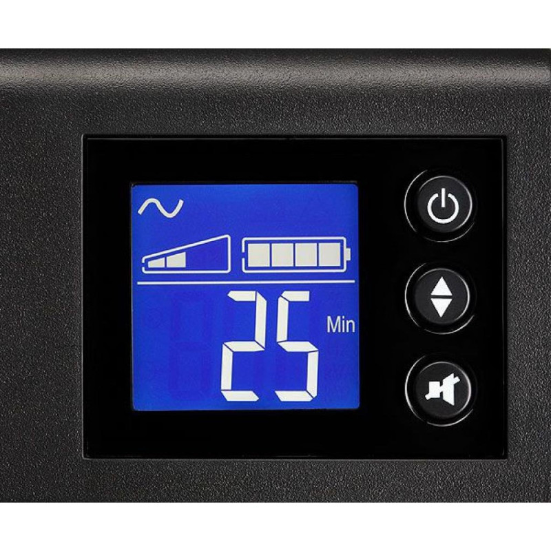 Eaton Джерело безперебійного живлення 5SC, 2200VA/1980W, RT2U, LCD, USB, RS232, 8xC13, 1xC19 (5SC2200IRT)
