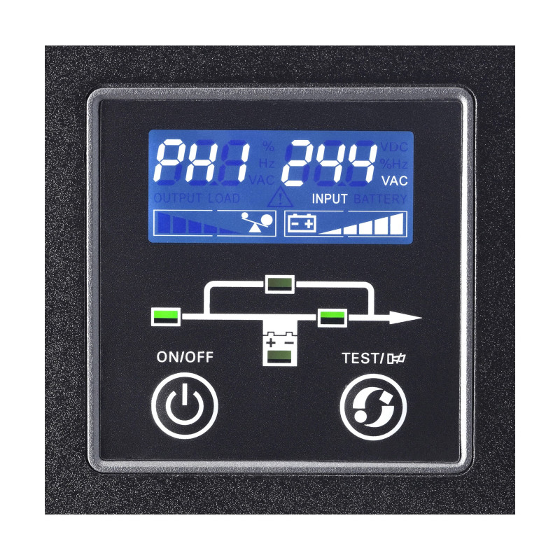 Eaton Джерело безперебійного живлення 9E, 10000VA/8000W, LCD, USB, RS232, Terminal in&out (9E10KI)