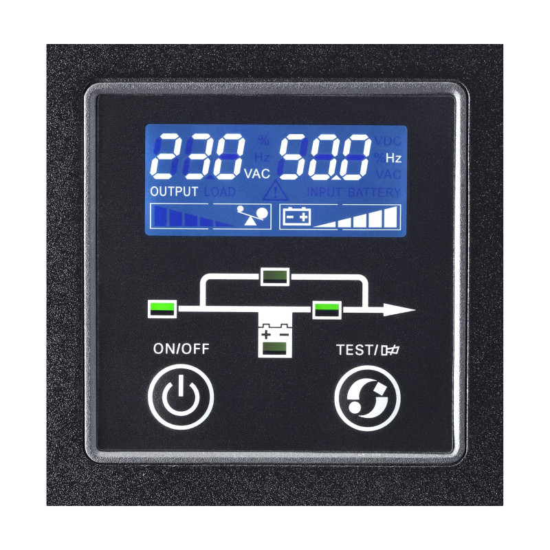 Eaton Джерело безперебійного живлення 9E, 10000VA/8000W, LCD, USB, RS232, Terminal in&out (9E10KI)