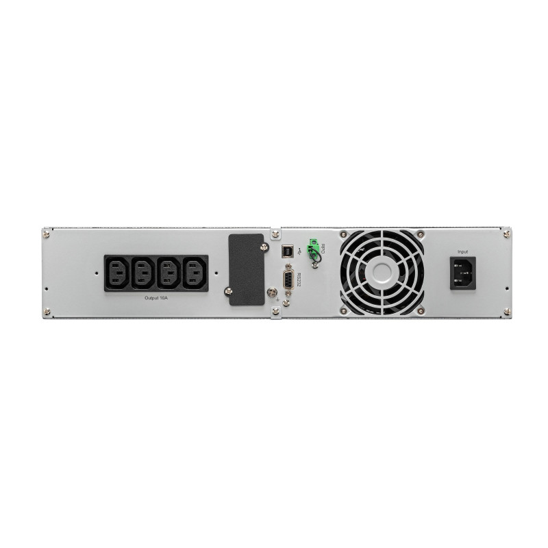 Eaton Джерело безперебійного живлення 9E, 1000VA/900W, RM 2U, LCD, USB, RS232, 4xC13 (9E1000IR)
