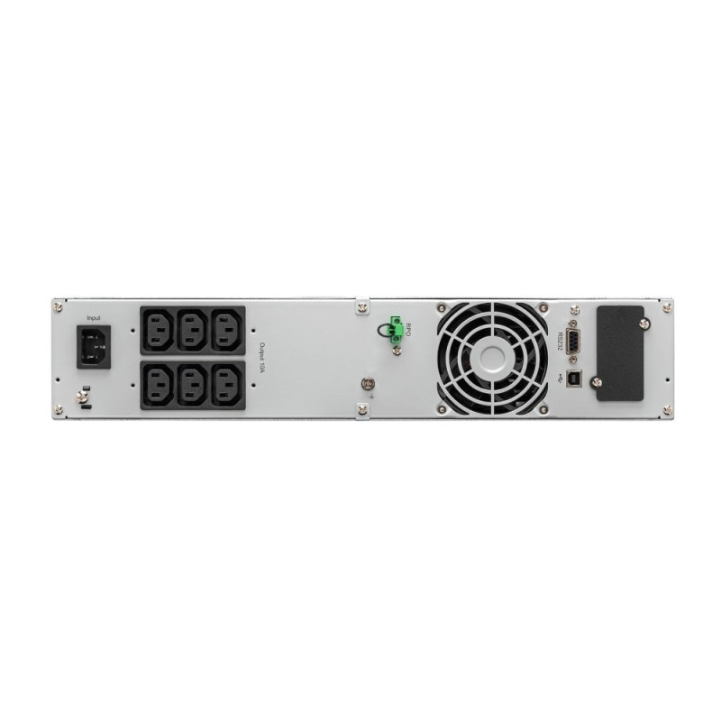 Eaton Джерело безперебійного живлення 9E, 2000VA/1800W, RM 2U, LCD, USB, RS232, 6xC13 (9E2000IR)
