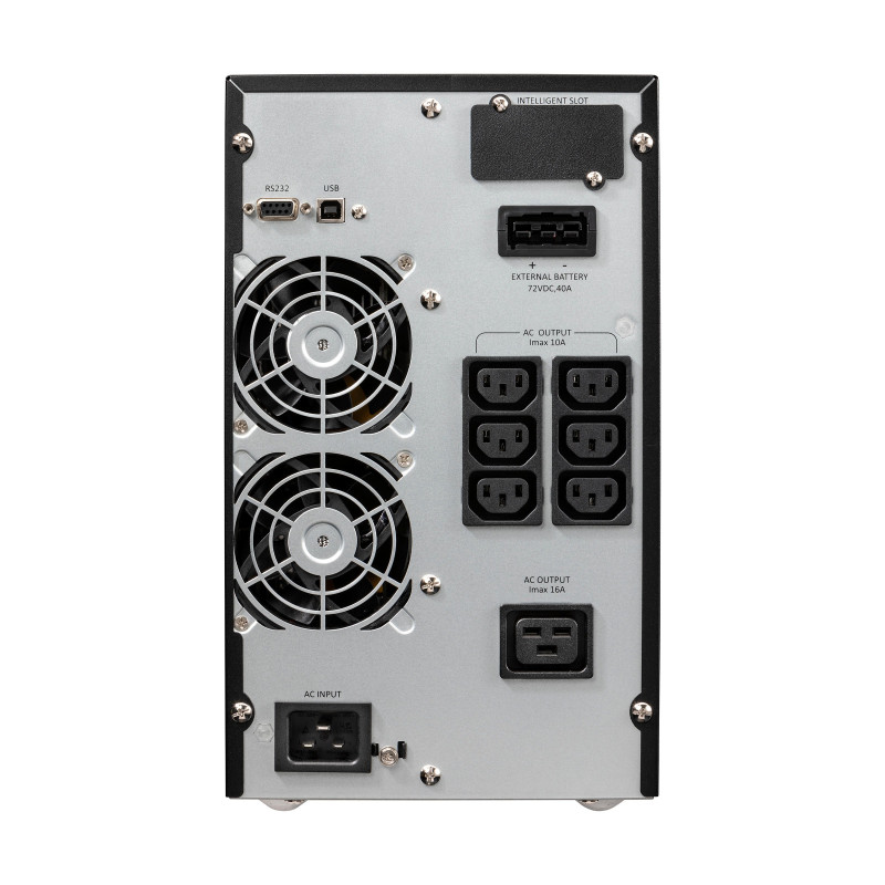 Eaton Джерело безперебійного живлення 9E, 3000VA/2400W, LCD, USB, RS232, 6xC13, 1xC19 (9E3000I)