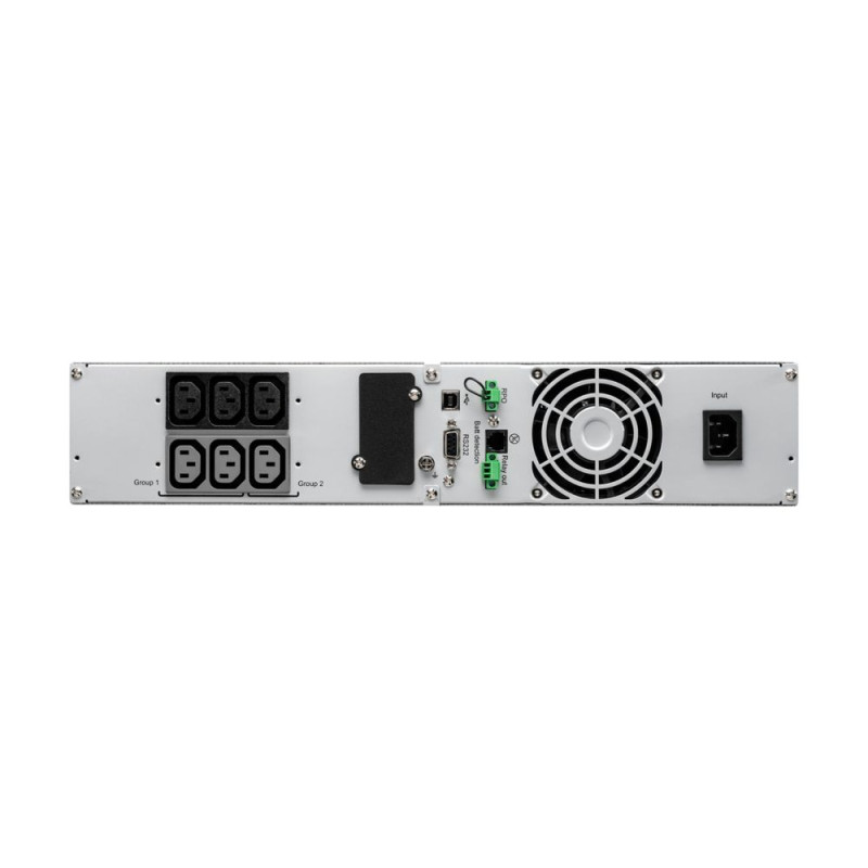 Eaton Джерело безперебійного живлення 9SX, 1000VA/900W, RM 2U, LCD, USB, RS232, 6xC13 (9SX1000IR)