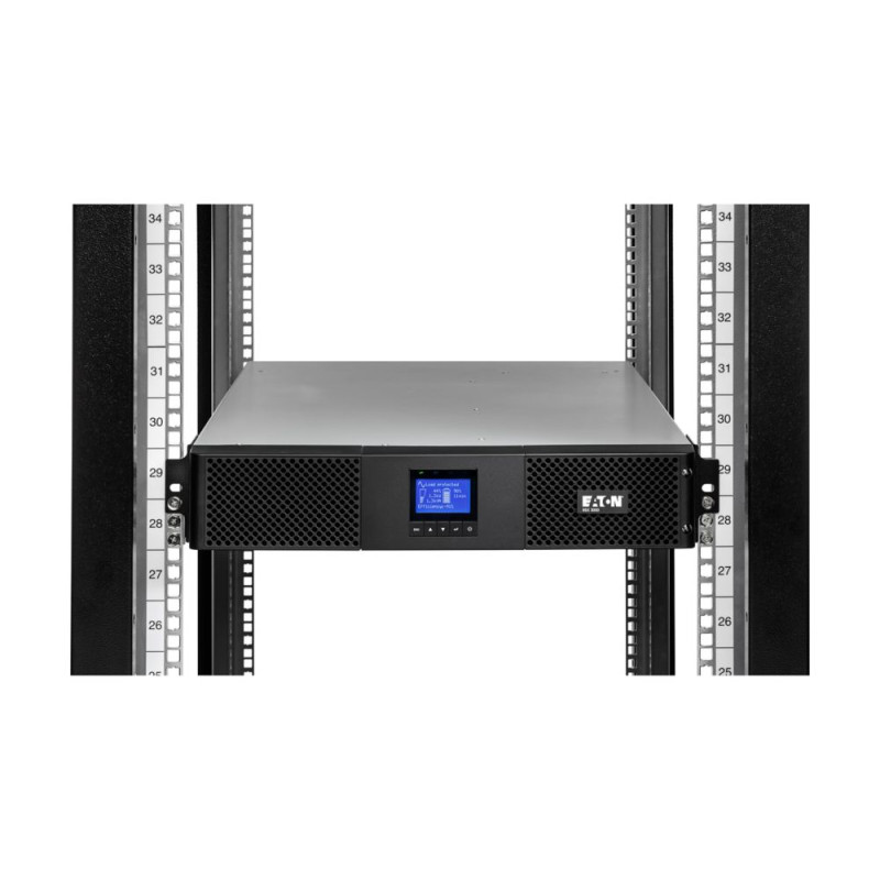 Джерело безперебійного живлення Eaton 9SX, 2000VA/1800W, RM 2U, LCD, USB, RS232, 8xC13 (9SX2000IR)