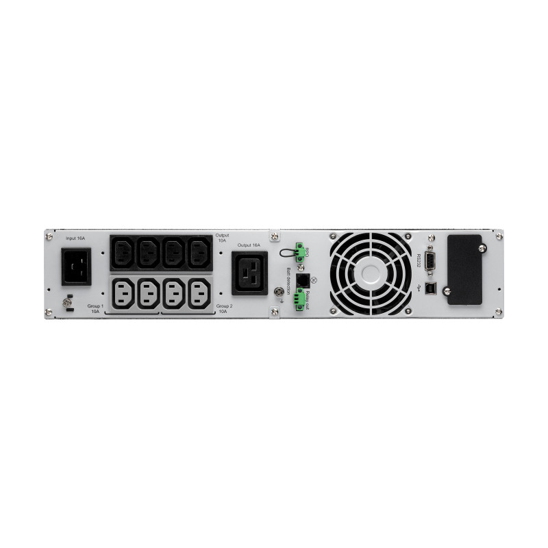 Eaton Джерело безперебійного живлення 9SX, 3000VA/2700W, RM 2U, LCD, USB, RS232, 8xC13, 1xC19 (9SX3000IR)