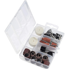 Einhell Набір оснастки до гнучкого валу точила і граверу, 38 шт, KWB (510951)