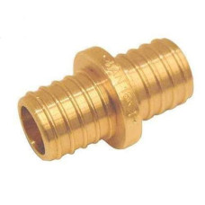 KAN-therm З'єднувач двосторонній латунний Push 25x3,5/18x2 (1109042018)