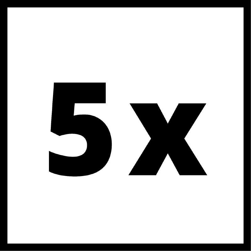 Einhell Фільтр поролоновий для пилососів SACL, 5 шт (2351134)