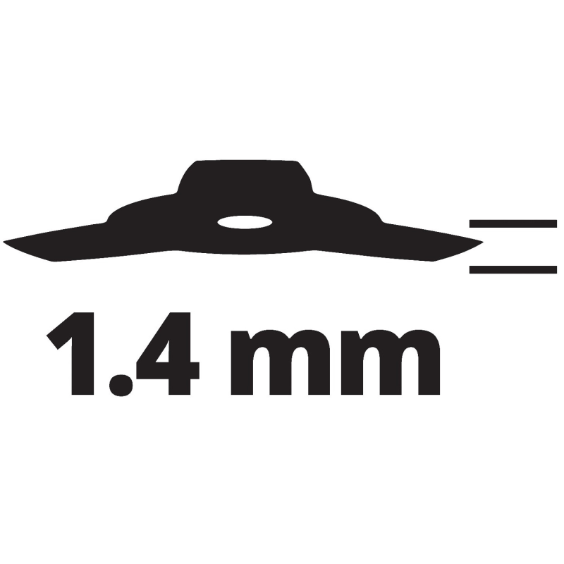 Einhell Ніж для мотокоси 225-3-25,4 мм (3404996)