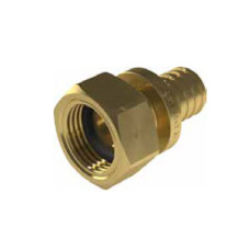 KAN-therm З'єднувач латунний UltraLine з пласким ущільненням ВР - 14 G1/2" (2510105000)