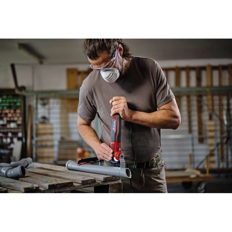 Einhell Багатофункціональний інструмент TE-MG 350 EQ, 350Вт, 11000-20000об•хв, LED, набір насадок, кейс, 1.31кг (4465155)