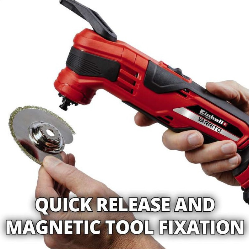 Einhell Багатофункціональний інструмент VARRITO акум., PXC, 18В, 22000-40000 об/хв (4465160)