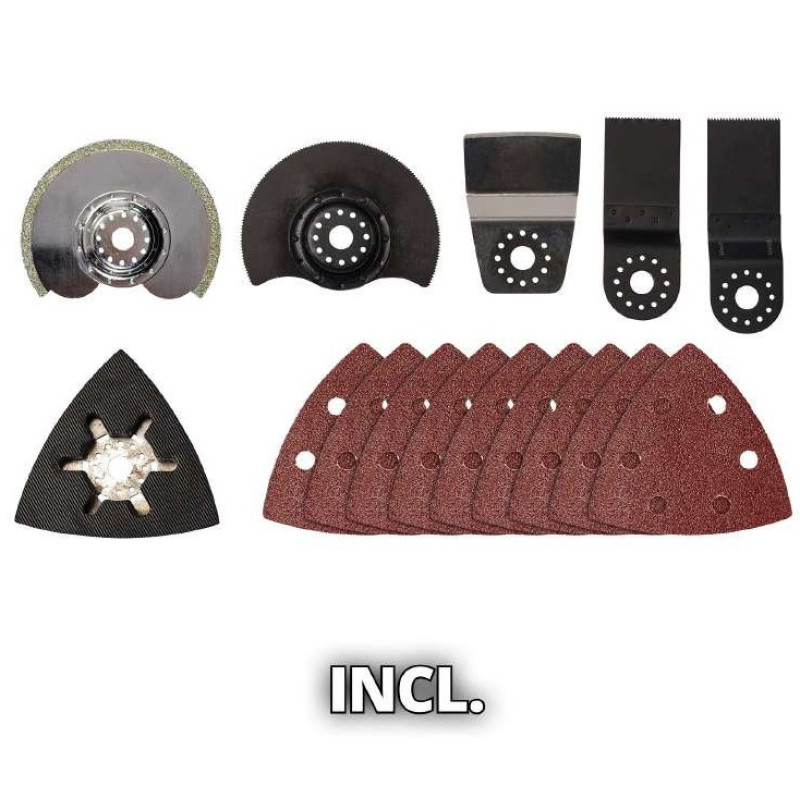 Einhell Багатофункціональний інструмент VARRITO акум., PXC, 18В, 22000-40000 об/хв (4465160)