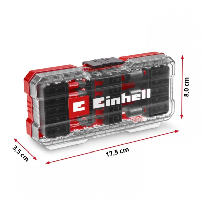 Einhell Набір ударних біт і головок 28 шт, S-Case (108703)