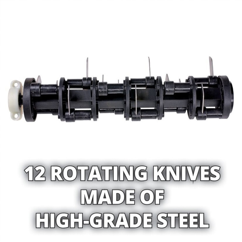 Einhell Аератор-скарифікатор акумуляторний GC-SC 18/28 Li-Solo 18В 28см ножи 12шт 6.65кг (без АКБ та ЗП) (3420604)