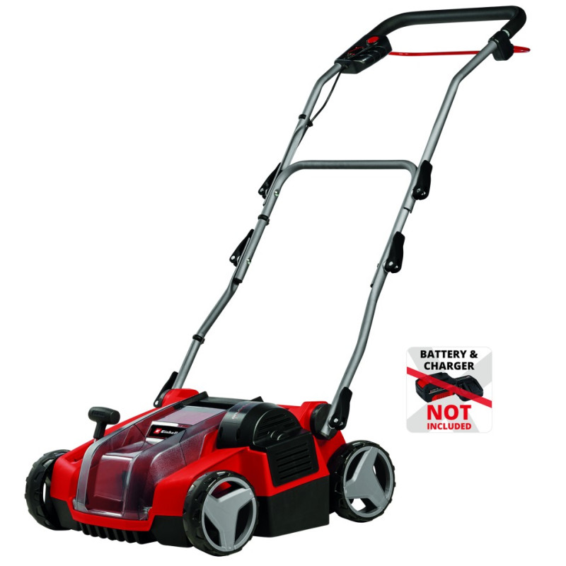 Einhell Аератор-скарифікатор акумуляторний GE-SC 36/35 Li - Solo 36В 35см безщітковий ножи 16шт 9.94кг (без АКБ та ЗП) (3420680)