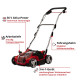Einhell Аератор-скарифікатор акумуляторний GE-SC 36/35 Li - Solo 36В 35см безщітковий ножи 16шт 9.94кг (без АКБ та ЗП) (3420680)