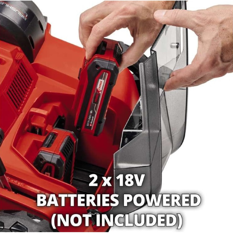 Einhell Аератор-скарифікатор акумуляторний GE-SC 36/35 Li - Solo 36В 35см безщітковий ножи 16шт 9.94кг (без АКБ та ЗП) (3420680)