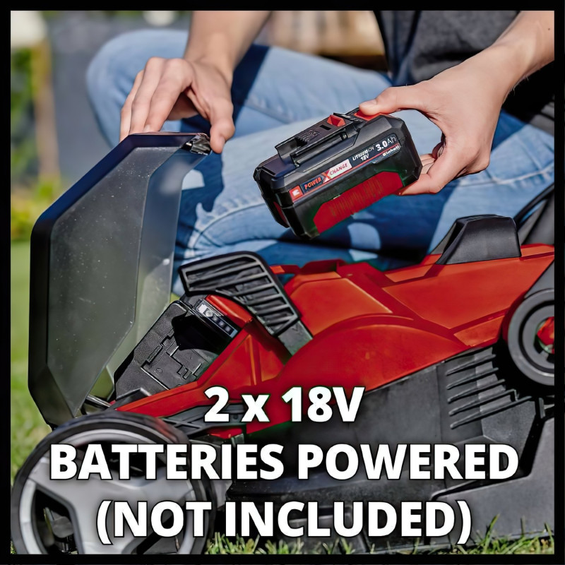 Einhell Акумуляторна газонокосарка GE-CM 36/34-1 Li, без акб та з/п (3413226)