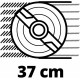 Einhell Акумуляторна газонокосарка GE-CM 36/37 Li Solo, без акб і з/п (3413172)