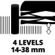 Einhell Газонокосарка ручна акумуляторна GE-HM 18/38 Li - Solo, без акб і з/п (3414200)
