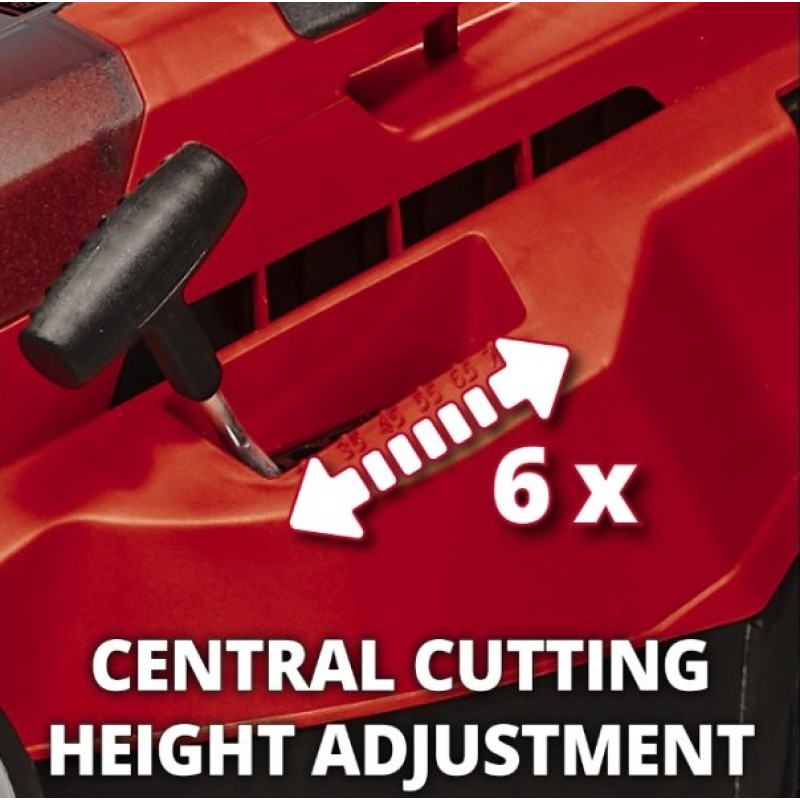 Einhell Акумуляторна газонокосарка RASARRO 36/38, 2 акб 4.0 Ah, з/п (3413180)