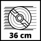 Einhell Газонокосарка електрична GC-EM 1500/36 (3400156)
