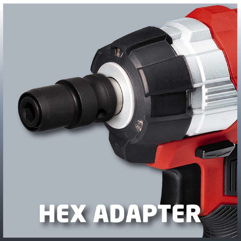 Einhell Гайкокрут ударний TP-CW 18 Li BL - Solo акум., PXC, 18В, 215 Нм, безщітк., квадрат, 1.1 кг (без АКБ і ЗП) (4510040)