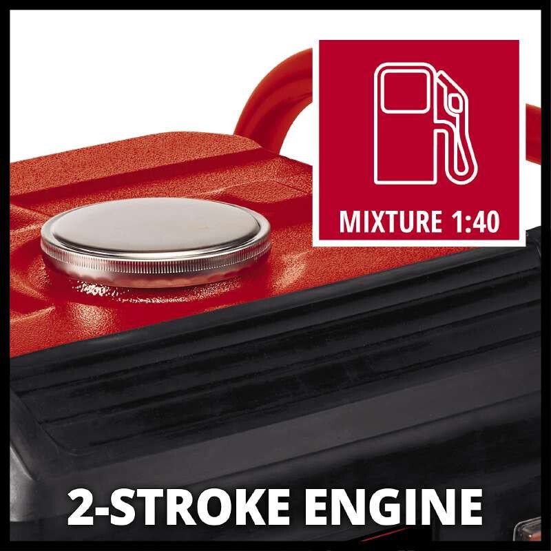 Einhell Бензиновий генератор TC-PG 10/E5, 230В, 0.68кВт (макс. 0.8кВт), ручний старт, 4л, 18.8кг (4152535)