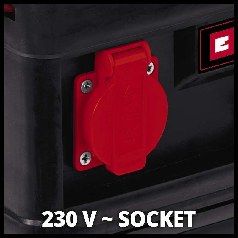 Einhell Бензиновий генератор TC-PG 10/E5, 230В, 0.68кВт (макс. 0.8кВт), ручний старт, 4л, 18.8кг (4152535)