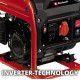 Einhell Генератор бензиновий інверторний TC-IG 1100, 1100Вт, 3600об/хв, 1х230В(1 фаза), 4.35А, бак 6.5л, 95дБ, ручний старт, 20.6кг (4152580)