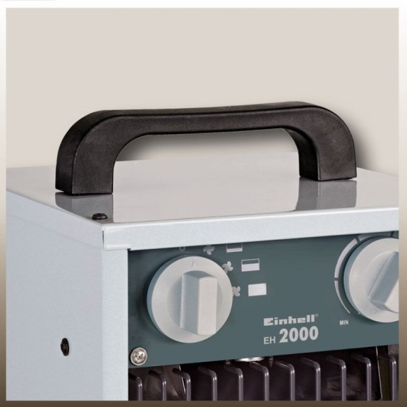 Einhell Електричений обігрівач EH 2000, 2кВт, 20м2 (2338280)
