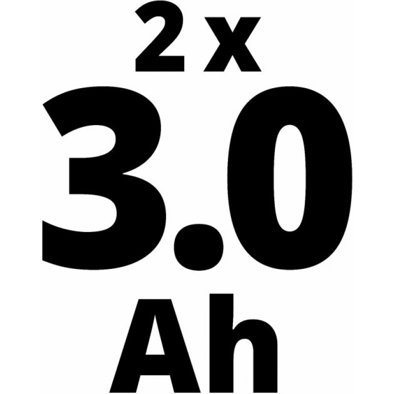 Einhell Набір акумулятор та зарядний пристрій Starter-Kit Power-X-Change 18В 2х3.0 Ah (4512098)