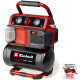 Einhell Компресор повітряний TE-AC 18/75 Li OF - Solo, акумуляторний 18В PXC, 8бар, 75л/хв, бак 5л, 7.76кг, (без АКБ та ЗП) (4020410)