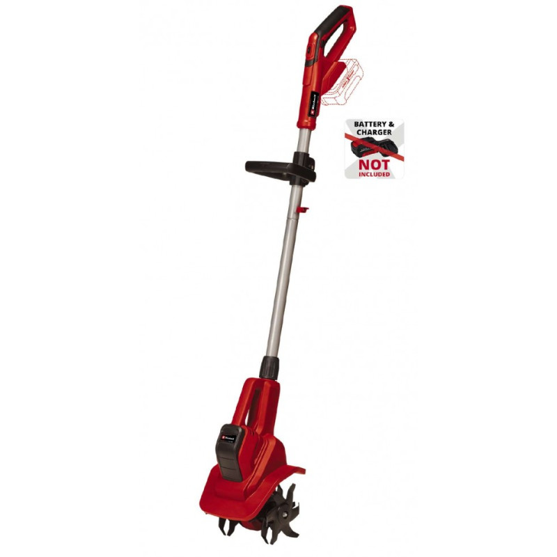 Einhell Культиватор акум GE-CR 18/20 Li E - Solo, 18В, PXC, шир. 20 см, глиб. 200 мм (3431210)
