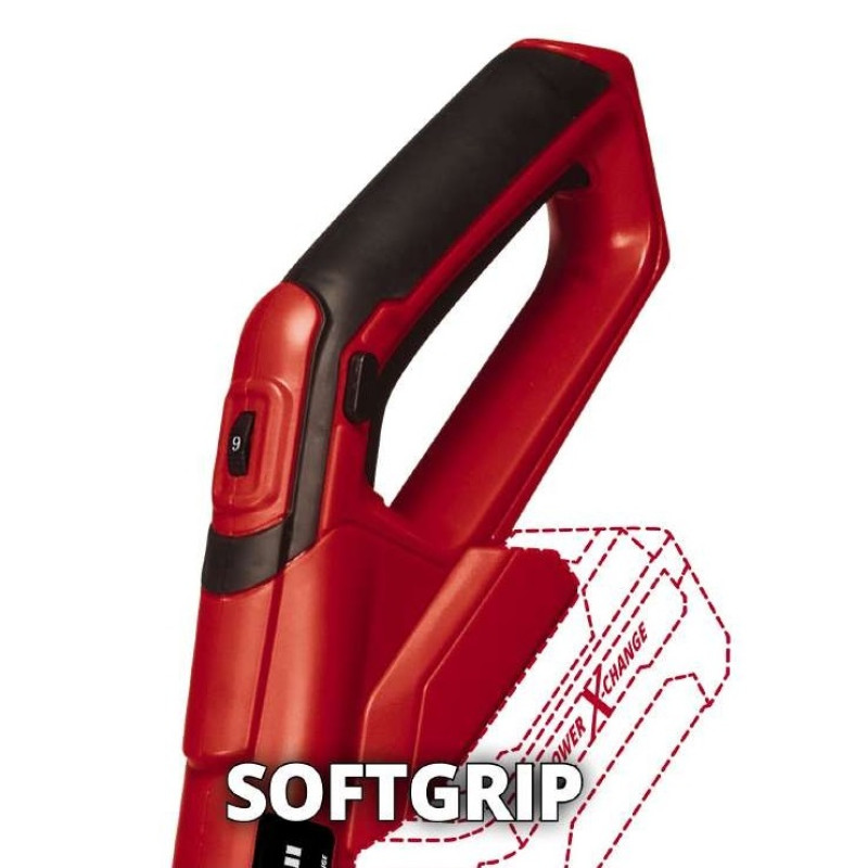 Einhell Культиватор акум GE-CR 18/20 Li E - Solo, 18В, PXC, шир. 20 см, глиб. 200 мм (3431210)