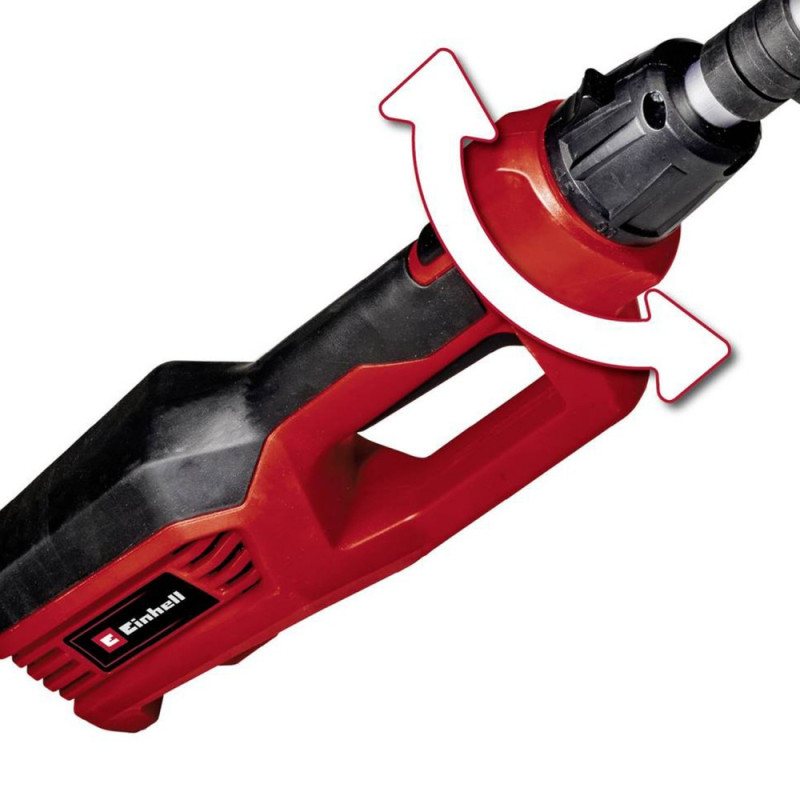 Einhell Кущоріз-висоторіз телескопічний GC-HC 90/2046 T 900Вт - набір з 2 насадок: кущоріз 460мм і пилка 200мм 6.1кг (4501290)