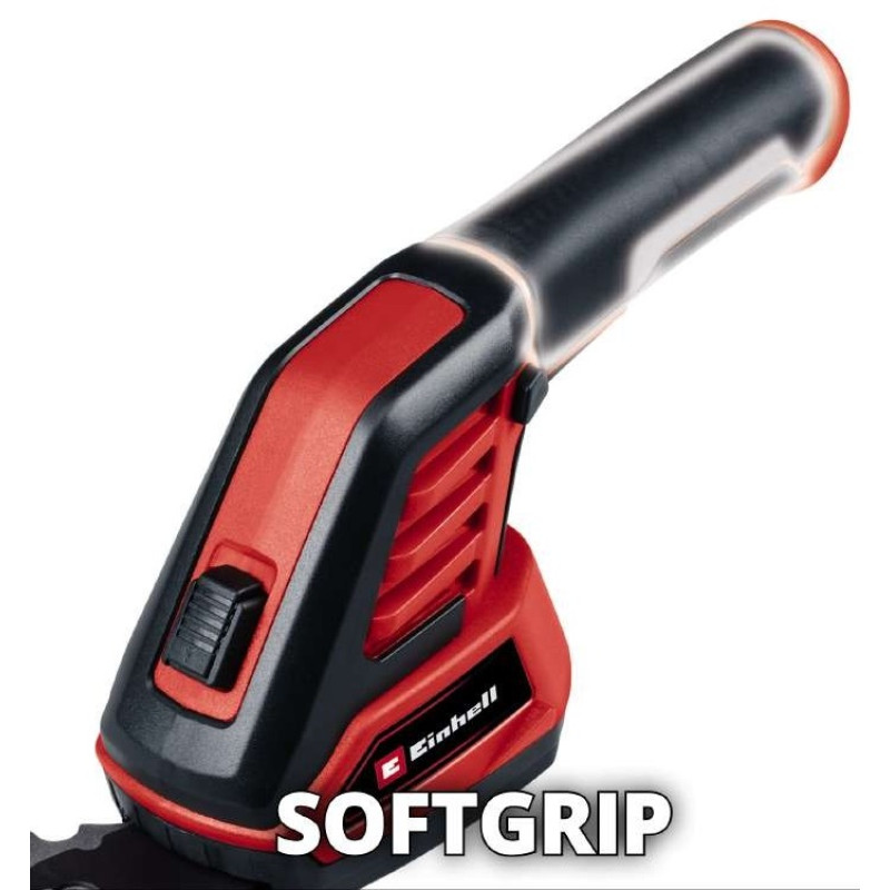 Einhell Ножиці для трави акумуляторні GC-CG 3,6/70 Li WT, 3.6В 2 Аг, 70/110мм, крок різу 8мм, 0.8кг (3410365)