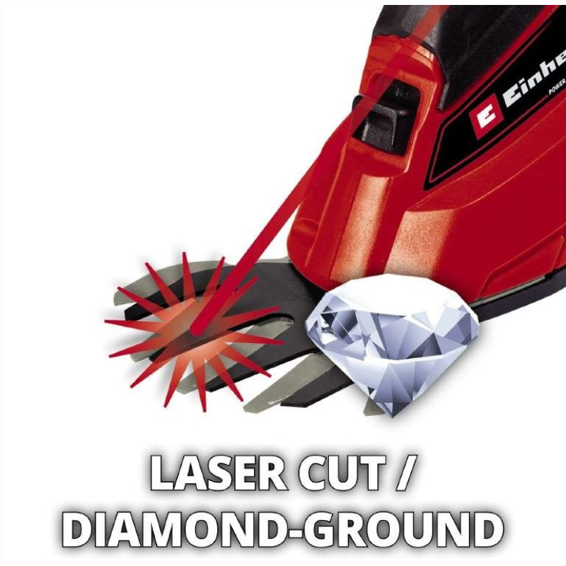 Einhell Ножиці для трави акум GE-CG 18/1 Li-Solo, PXC, леза 100 мм, 0.65 кг (без АКБ і ЗП) (3410382)