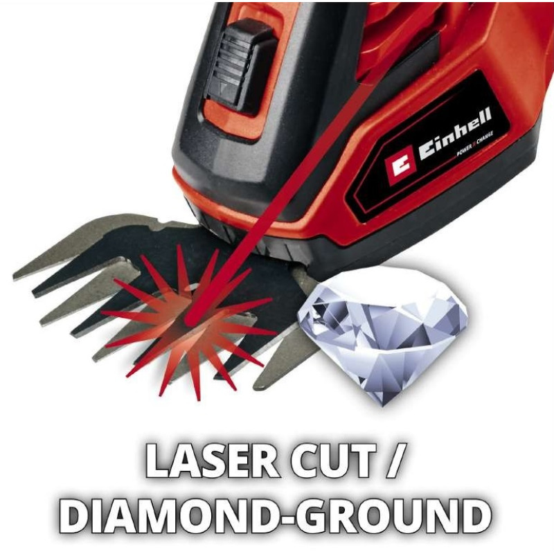 Einhell Ножиці для трави акум GE-CG 18/100 Li T - Solo, 18В, PXC (без АКБ і ЗП) (3410310)