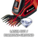 Einhell Ножиці для трави акум GE-CG 18/100 Li T - Solo, 18В, PXC (без АКБ і ЗП) (3410310)