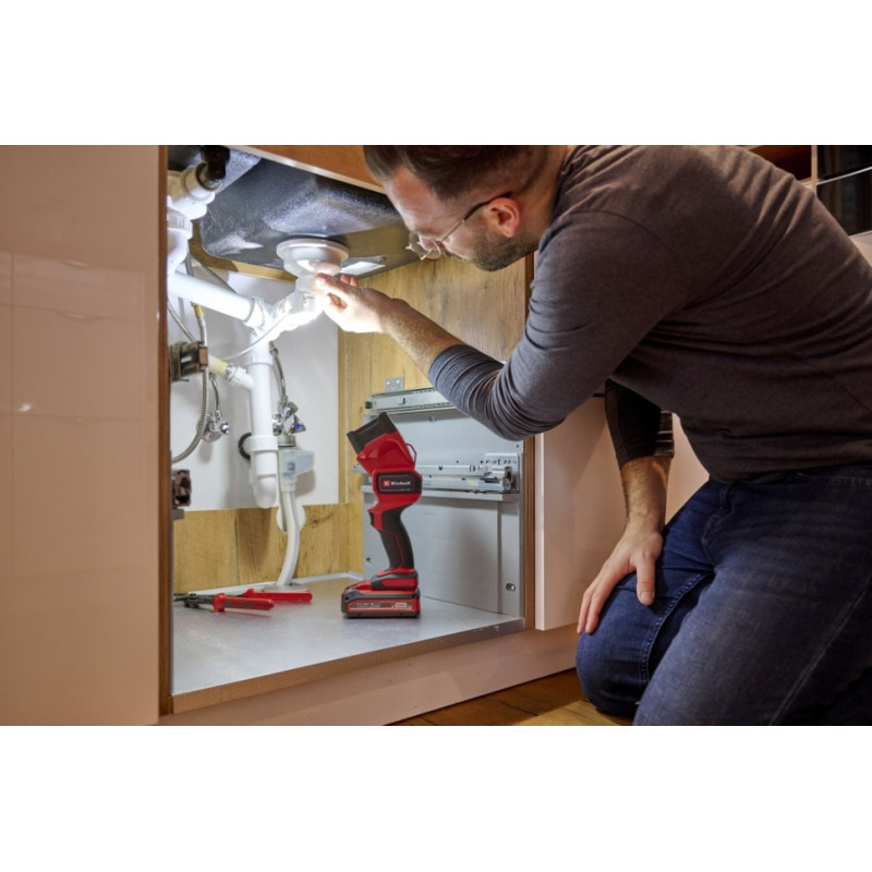 Einhell Ліхтар акумуляторний TC-CL 18/350 Li - Solo, PXC, 18В, 1 LED, 350лм, 7000К, 0.48кг (без АКБ і ЗП) (4514175)