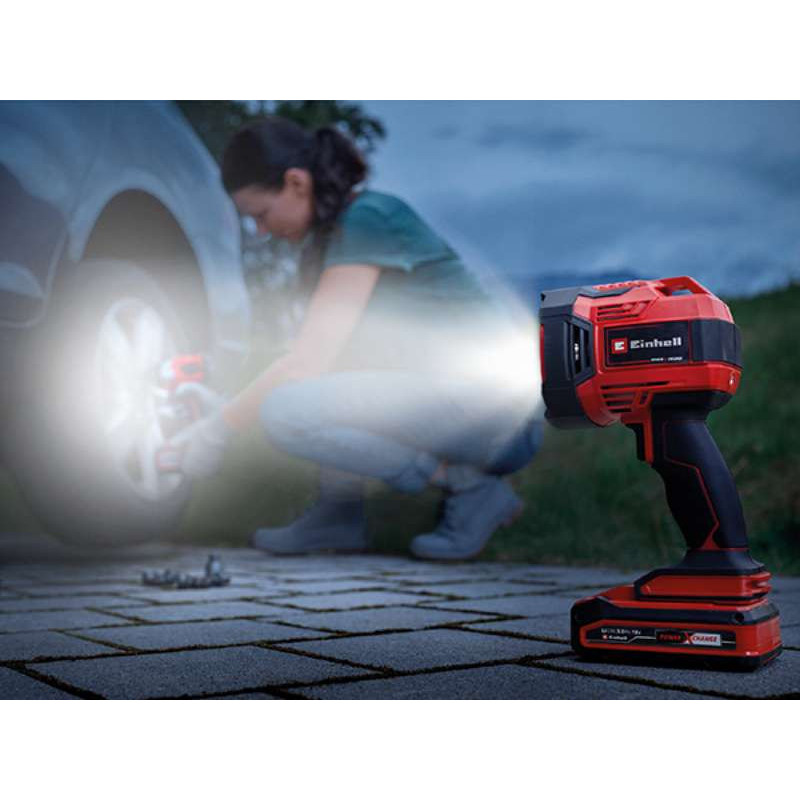 Einhell Ліхтар TE-CL 18/2500 LiAC - Solo акум., PXC, 2500 лм, 18В, 6500 К, 7 LED, 18/12В, 0.6 кг (без АКБ і ЗП) (4514145)