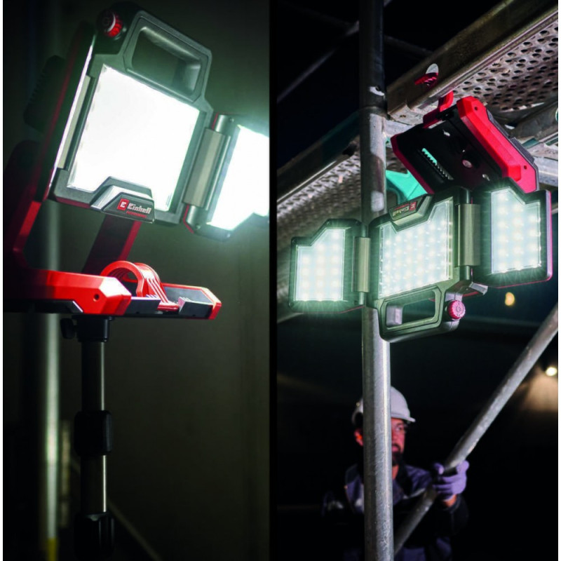 Einhell Ліхтар акумуляторний TP-CL 18/3000 Li Set - Solo, PXC, 18В, 60 LED, 200-3000лм, 5700К, 4.6кг (без АКБ і ЗП) (4514170)