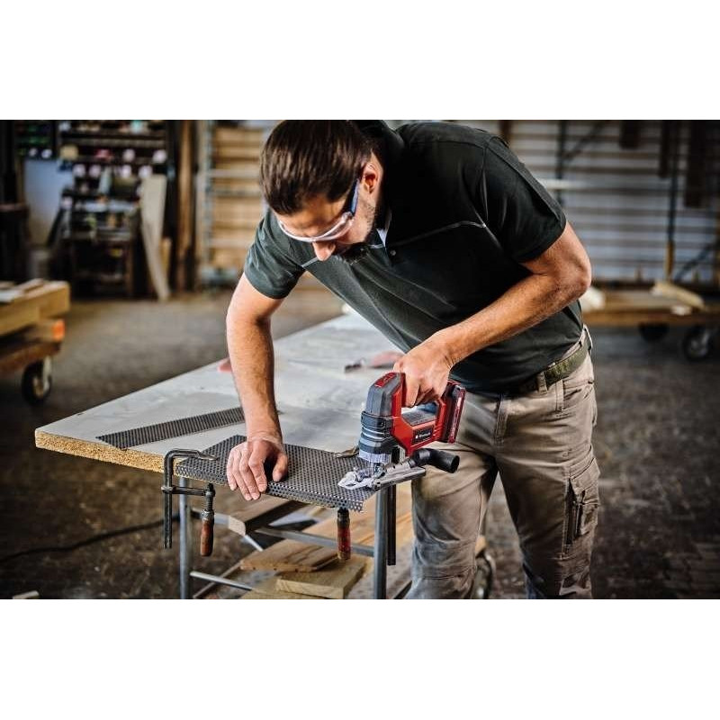 Einhell Лобзик TP-JS 18/135 Li BL - Solo акумуляторний, PXC 18В, 3500об•хв, безщітковий, плавний пуск, ход 26 мм, 2.2 кг (без АКБ і ЗП) (4321260)