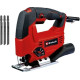 Einhell Лобзик електричний TC-JS 80/1 Kit, 550Вт, 1000-3000об•хв, в комплекті 3 полотна, кейс, 1.86кг (4321157)