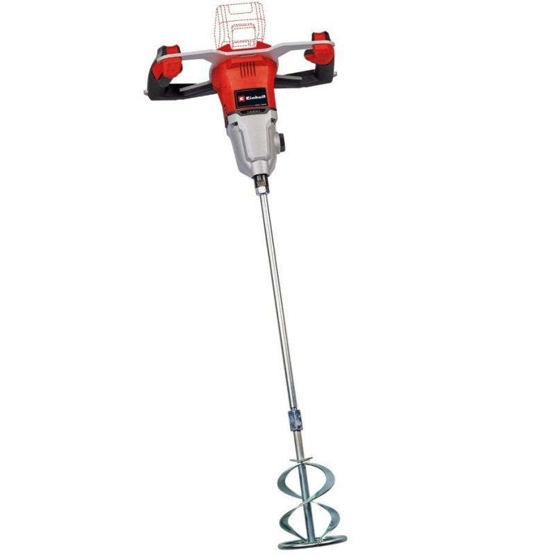 Einhell Міксер будівельний акумуляторний TP-MX 18-2LI BL - Solo, PXC, 18В, 450/720об•хв, М14, 60Нм, безщітковий, 5.11кг, без АКБ і ЗП (4258770)