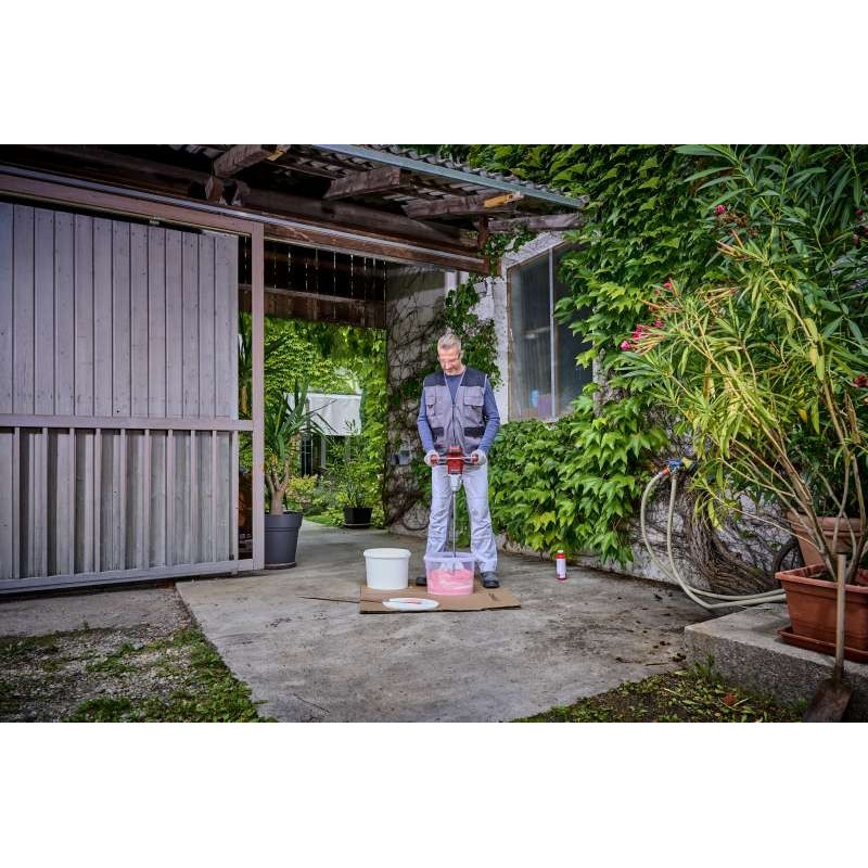 Einhell Міксер будівельний акумуляторний TP-MX 18-2LI BL - Solo, PXC, 18В, 450/720об•хв, М14, 60Нм, безщітковий, 5.11кг, без АКБ і ЗП (4258770)